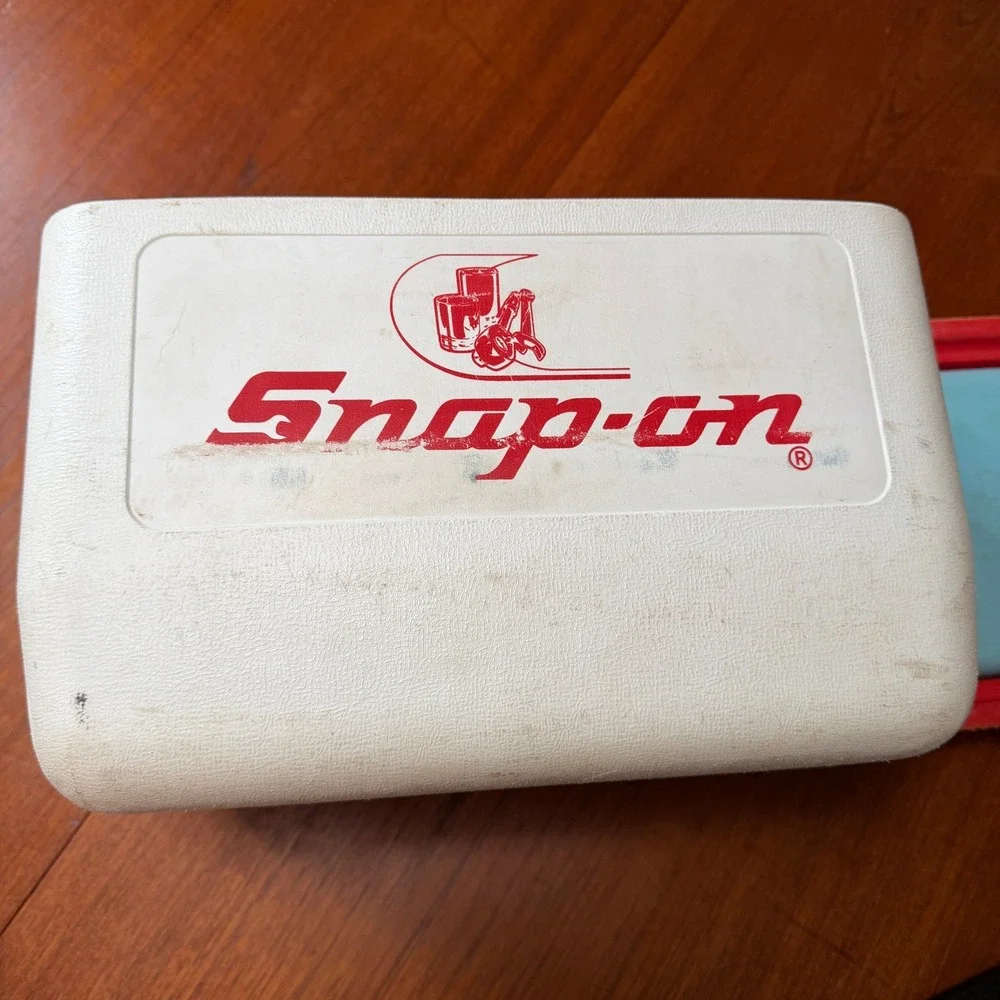 Vintage Snap On Tools Lunch Cooler Box Model Gott Corp Made In USA Shop Lunch